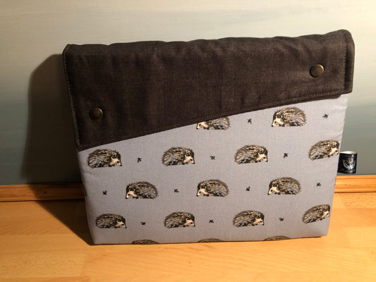 Blue hedgehog ipad case